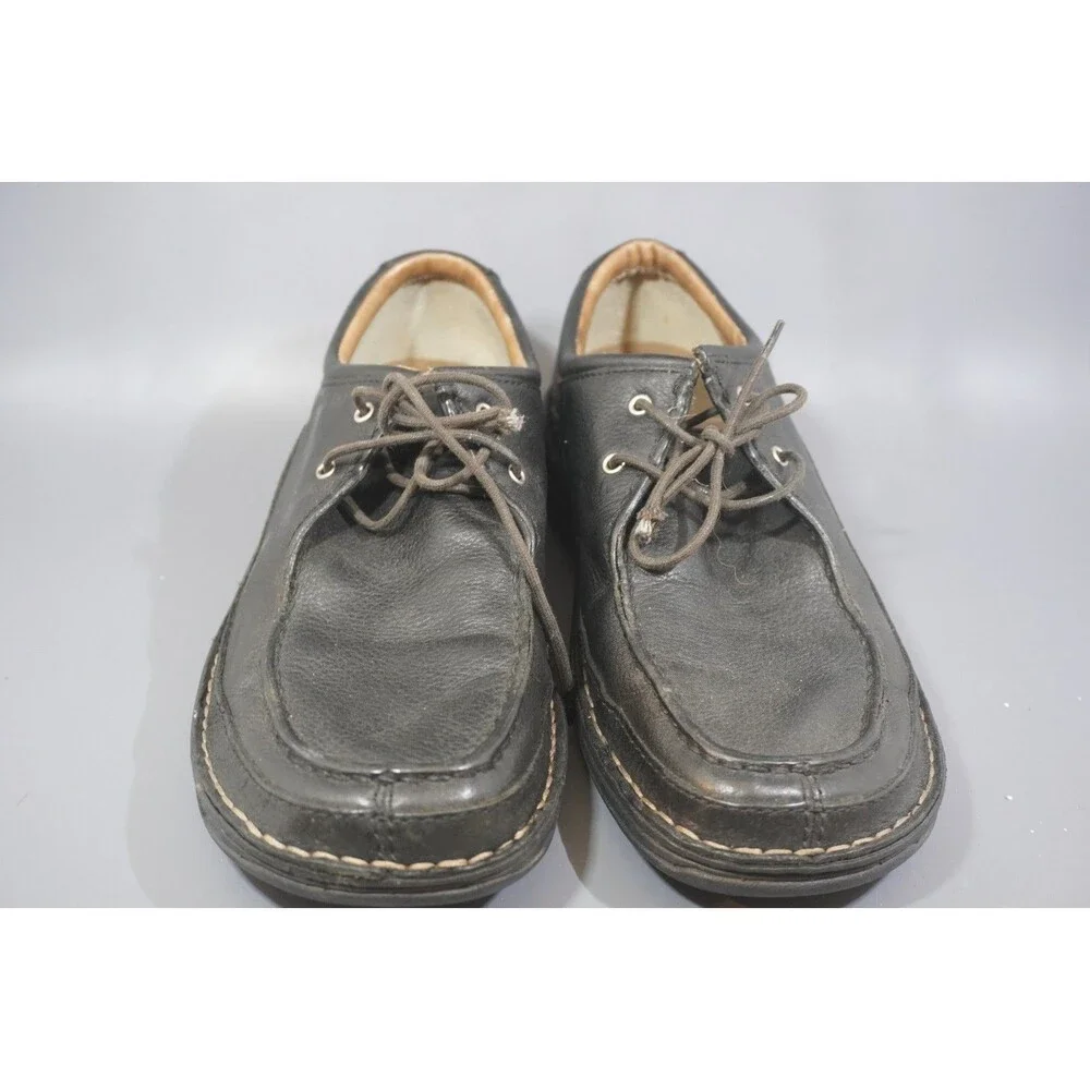 Merrell Black Oracle Mens Size 9 Leather Casual Oxfords Loafer Lace